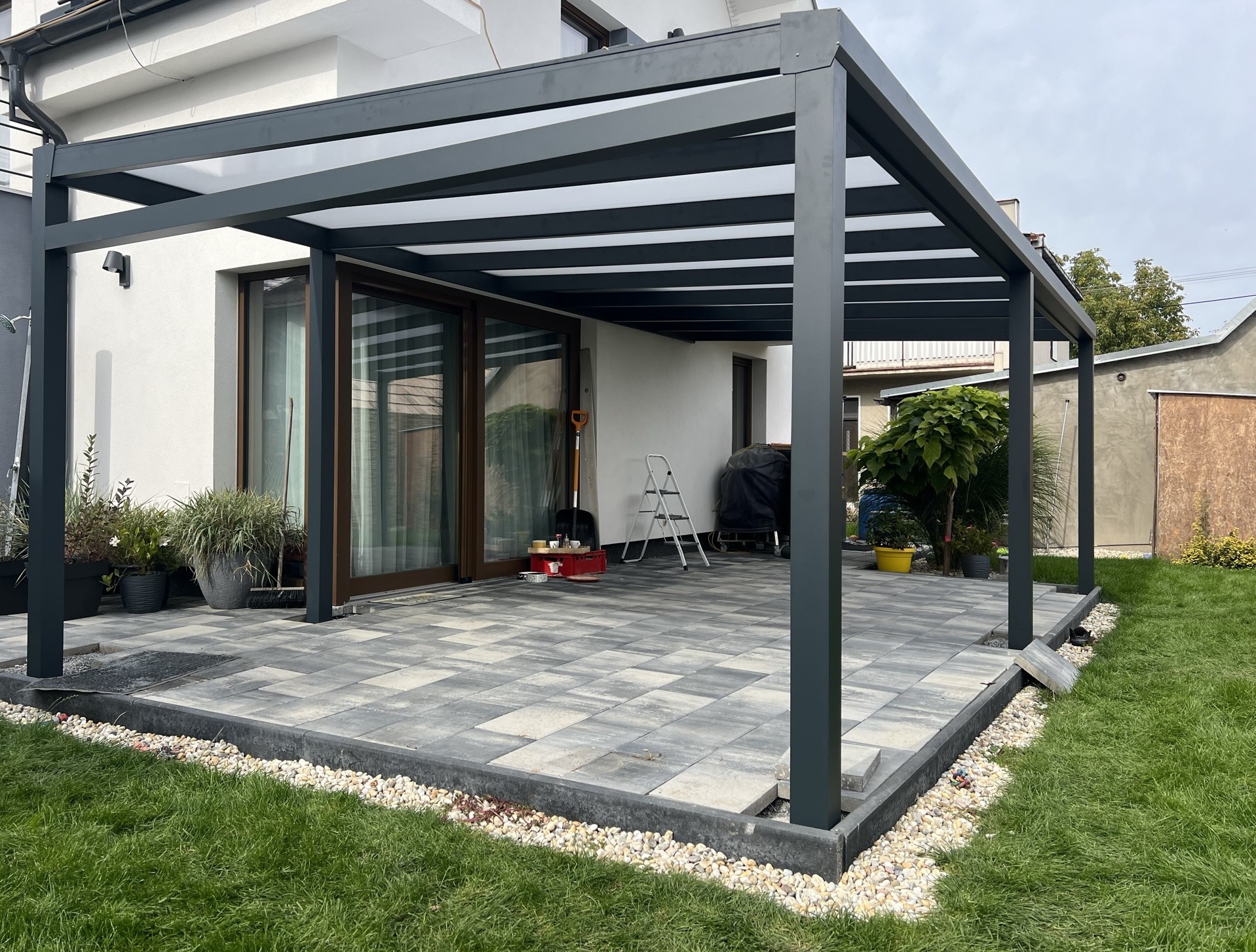 Hliníková pergola